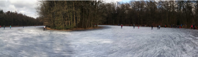 IJsbaan Schoonmeer, Odoorn, 27 februari 2018