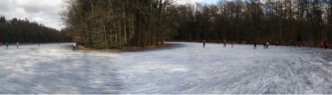 IJsbaan Schoonmeer, Odoorn, 27 februari 2018